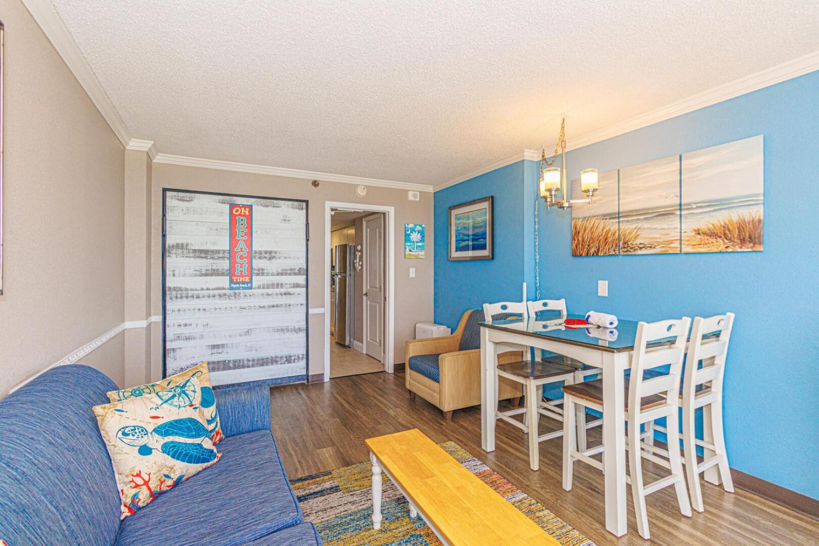 Oceanfront 1 Bedroom Suite With Beautiful Decor And Accents Caravelle Resort 1039 Sleeps 6 Guests Миртъл Бийч Екстериор снимка