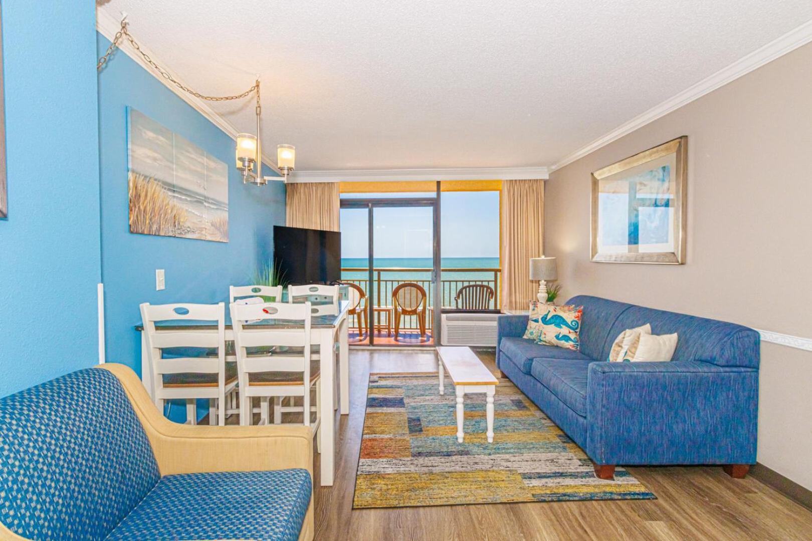 Oceanfront 1 Bedroom Suite With Beautiful Decor And Accents Caravelle Resort 1039 Sleeps 6 Guests Миртъл Бийч Екстериор снимка