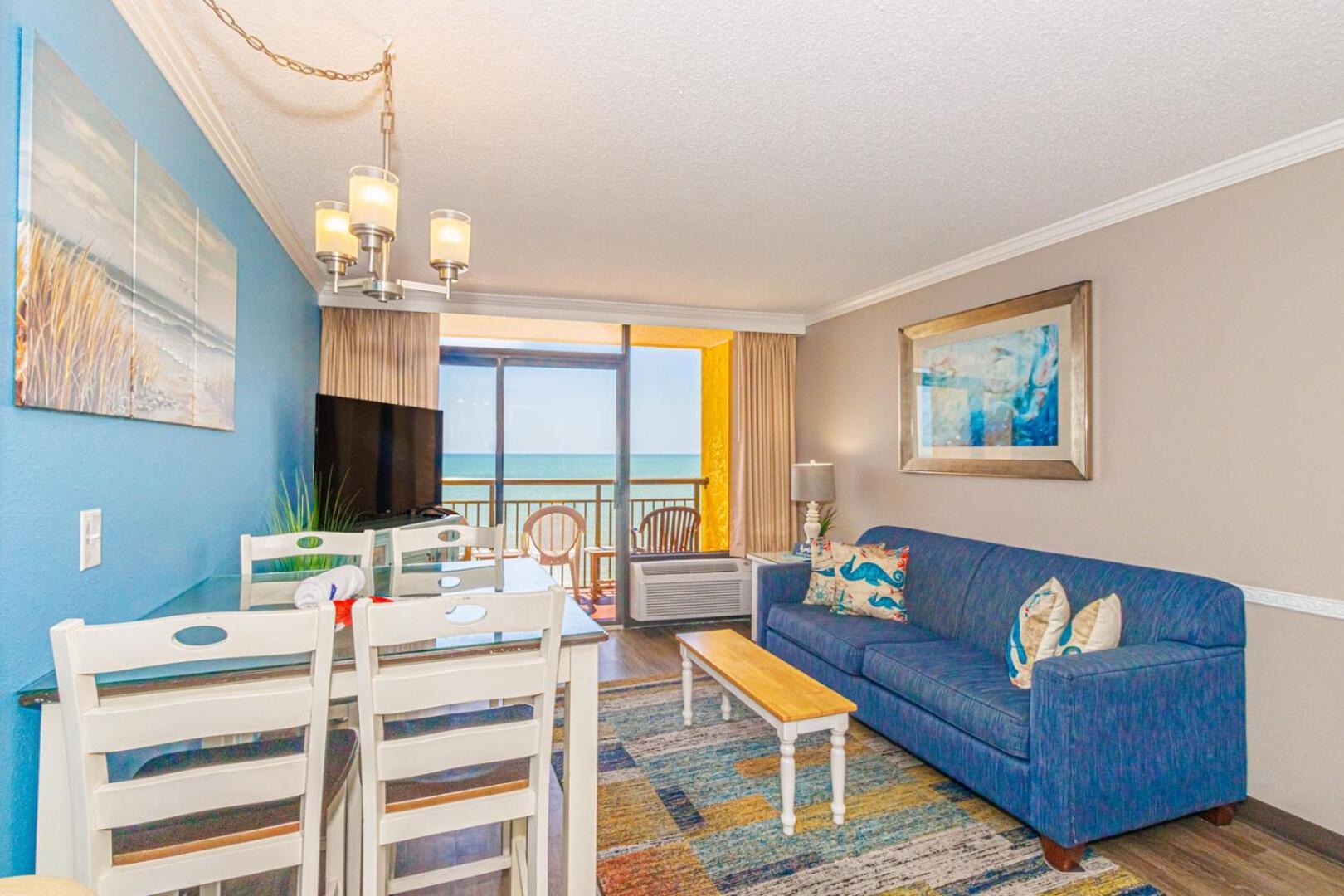 Oceanfront 1 Bedroom Suite With Beautiful Decor And Accents Caravelle Resort 1039 Sleeps 6 Guests Миртъл Бийч Екстериор снимка