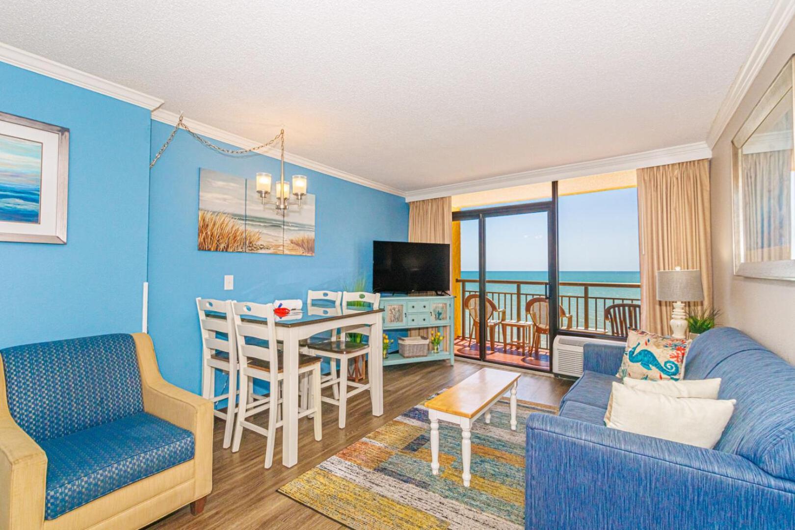 Oceanfront 1 Bedroom Suite With Beautiful Decor And Accents Caravelle Resort 1039 Sleeps 6 Guests Миртъл Бийч Екстериор снимка