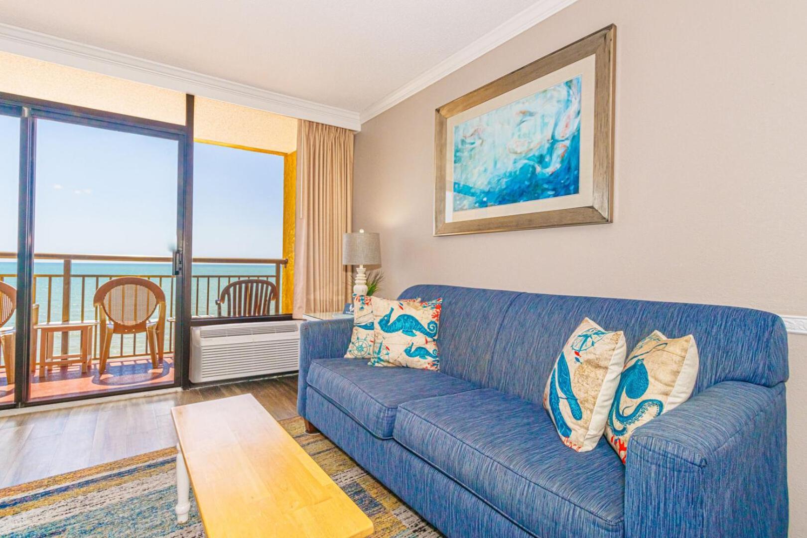 Oceanfront 1 Bedroom Suite With Beautiful Decor And Accents Caravelle Resort 1039 Sleeps 6 Guests Миртъл Бийч Екстериор снимка