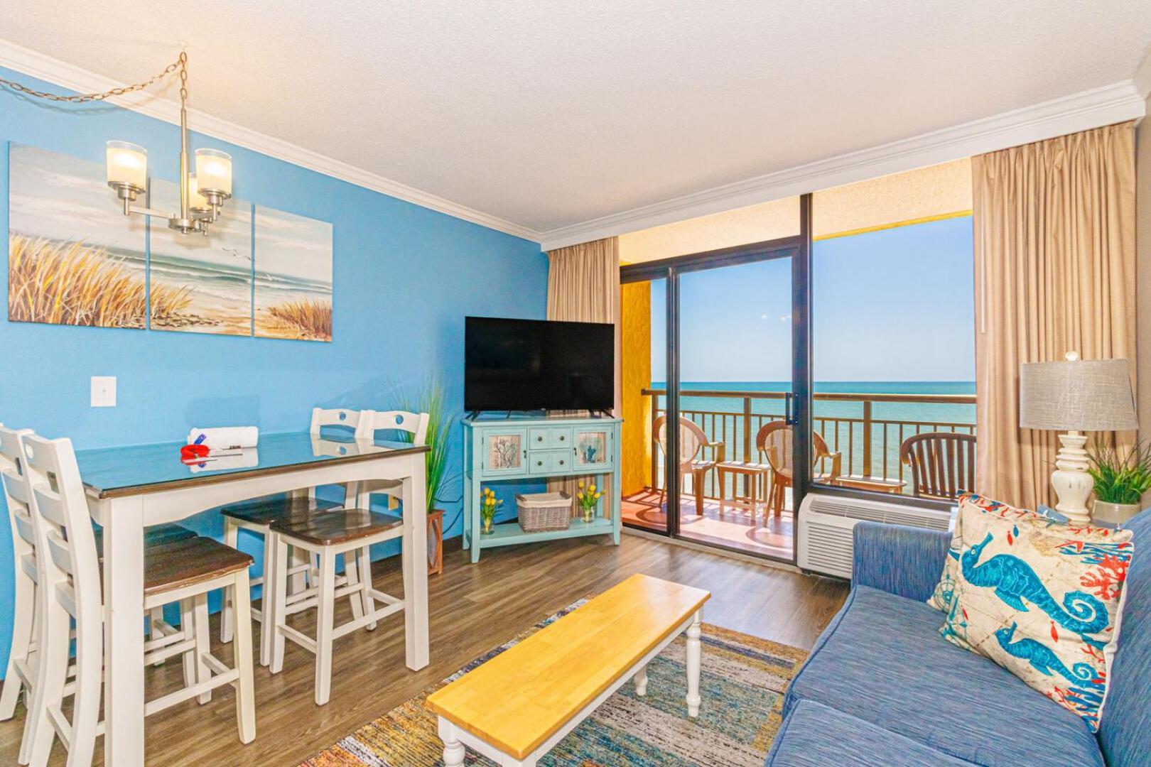 Oceanfront 1 Bedroom Suite With Beautiful Decor And Accents Caravelle Resort 1039 Sleeps 6 Guests Миртъл Бийч Екстериор снимка